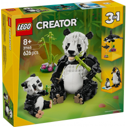 Klocki LEGO 31165 Dzikie zwierzęta - rodzina pand CREATOR